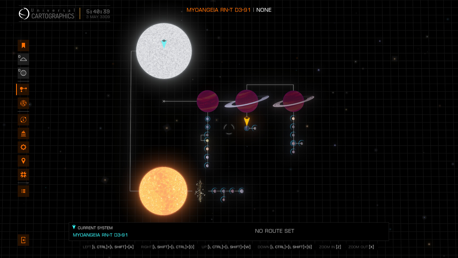 System map