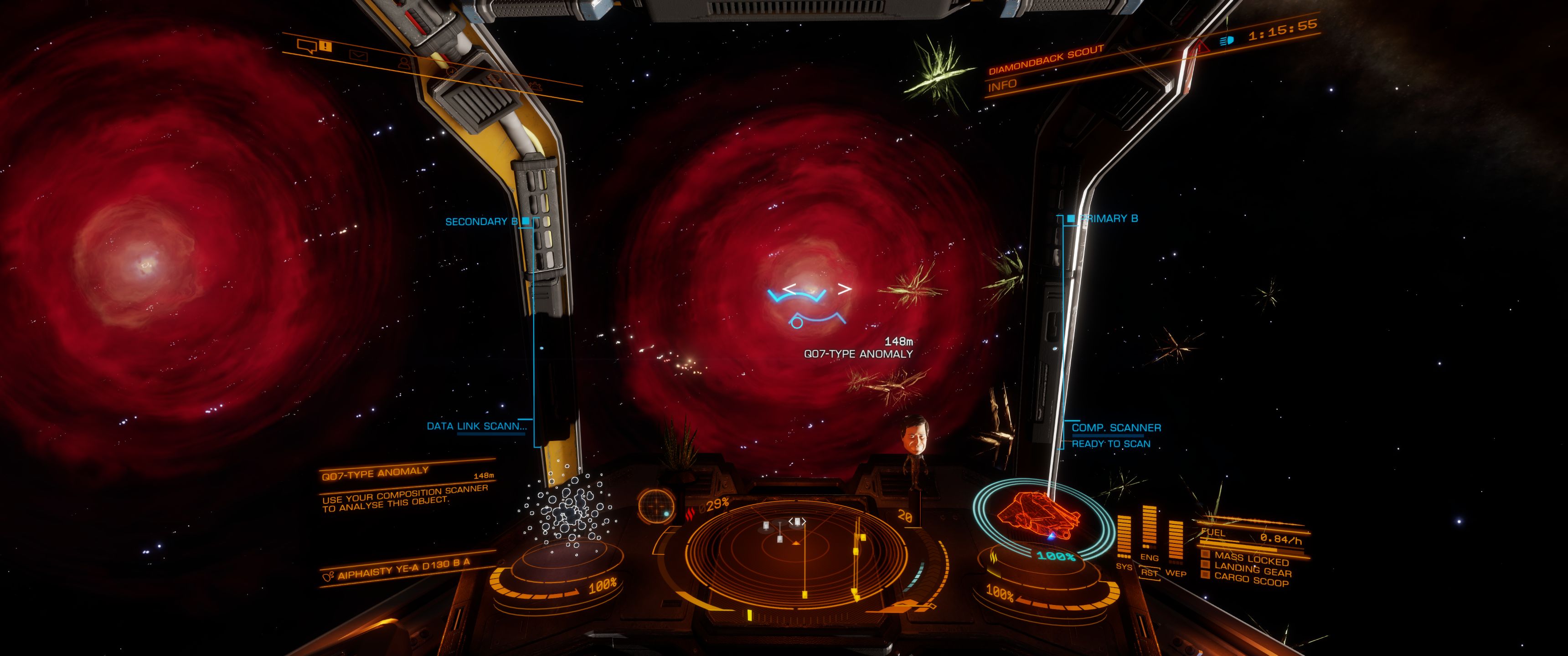 A careless CMDR getting hit