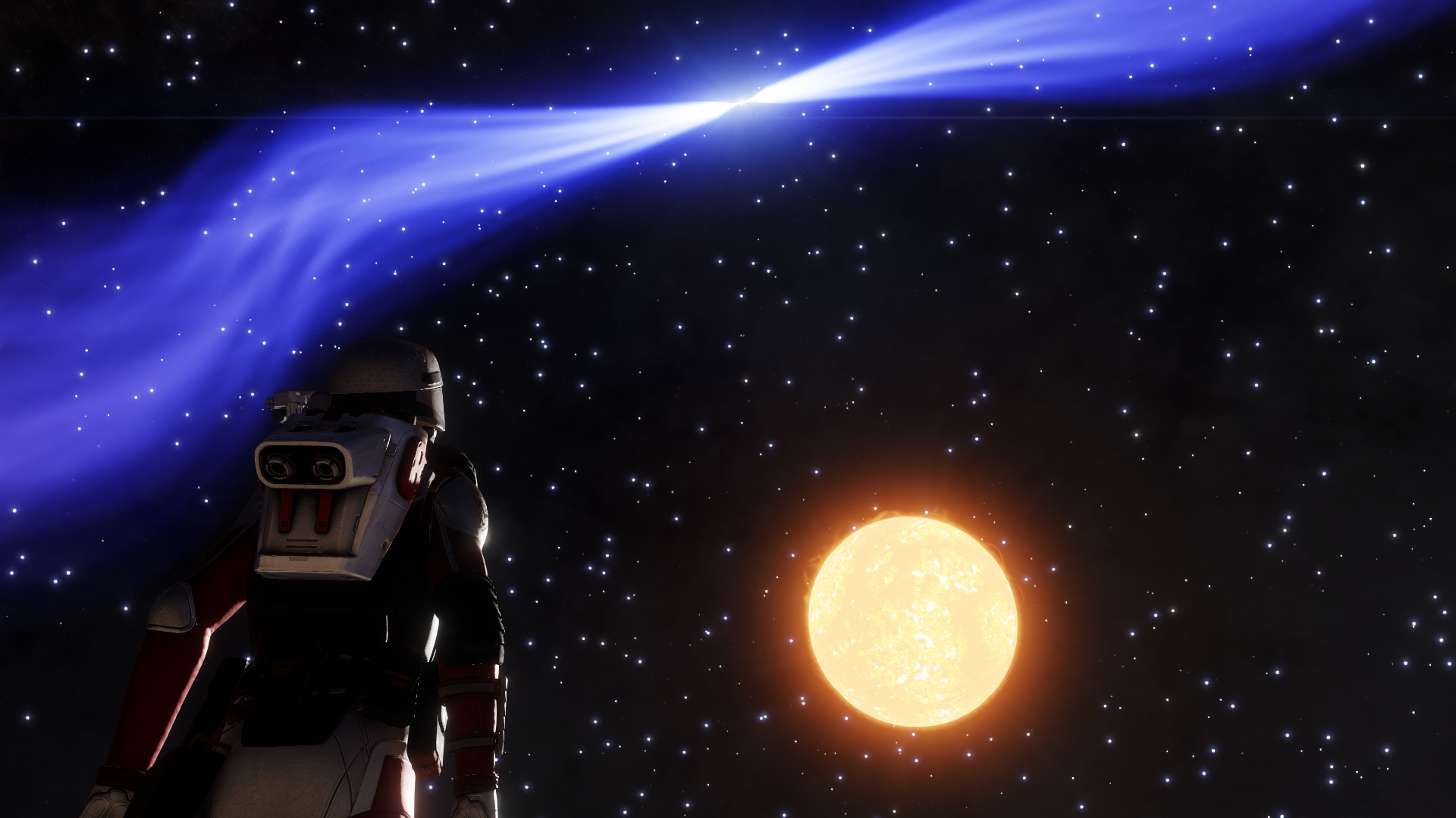 View from Planet 1