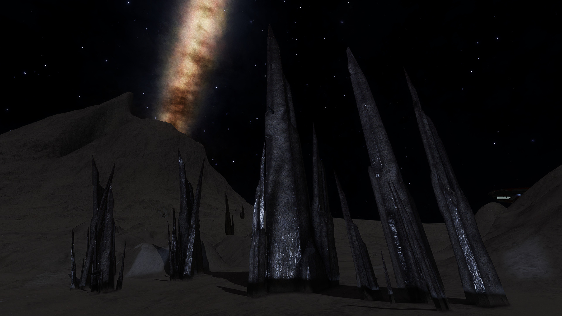 Crystalline Shards encrusted with Antimony